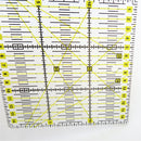 15x15cm Clear Square Plastic Quilt Quilting Ruler Patchwork Sewing Ruler for Crafts