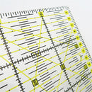 15x15cm Clear Square Plastic Quilt Quilting Ruler Patchwork Sewing Ruler for Crafts