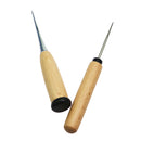 2Pcs Craft Tool Scratch Awl Hole Maker Punch for Leather Cloth Tent Shoes Repair