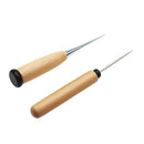 2Pcs Craft Tool Scratch Awl Hole Maker Punch for Leather Cloth Tent Shoes Repair
