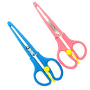 2Pcs/lot Stainless Steel Scissors Sewing Shears with Protective Case DIY Crafts Tools Multipurpose