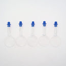 5 Sets Blue Bow Wire Stitch Insertion Sewing Needles Threader with Round Clear Magnifier