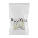 100Pcs Wool Ball Brush Dye DIY Leather Craft Daubers Tools with Metal Hoop for Crafts and Cleaning Projects