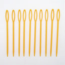 200 Pieces Plastic Sewing Needles for Kids Craft and Needle Projects, Multi Color, 2 Sizes 7cm 9cm