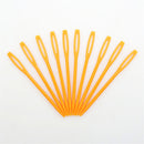200 Pieces Plastic Sewing Needles for Kids Craft and Needle Projects, Multi Color, 2 Sizes 7cm 9cm