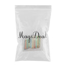 200 Pieces Plastic Sewing Needles for Kids Craft and Needle Projects, Multi Color, 2 Sizes 7cm 9cm