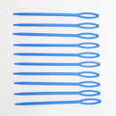 200 Pieces Plastic Sewing Needles for Kids Craft and Needle Projects, Multi Color, 2 Sizes 7cm 9cm