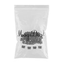 50pcs Plastic Toggle Spring Stop Double Holes String Cord Locks for Shoelace