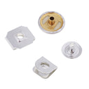 12 Sets Sew On Hook Eye Closures Waist Extender Fastener DIY Clothing Decoration