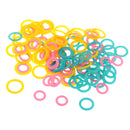 120 Pieces Plastic Crochet Stitch Marker Ring Knitting Stitch Marker Knitters Tool