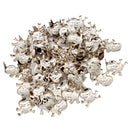 50Pcs Gothic Skull Metal Rivets Claw Studs for Shoulder Bags Clothes Hats Leather Decor