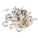 26Pcs English Letter Claw Studs Rivets for Costumes Leathercraft Accessories
