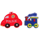 8Pcs/set Mini Car Patches for Kids Boys