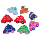 8Pcs/set Mini Car Patches for Kids Boys