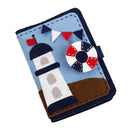 Lighthouse Card Holder Felt Applique Kit Handmade Felt Materials DIY Package for Home Decoration Gift