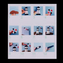 Lighthouse Card Holder Felt Applique Kit Handmade Felt Materials DIY Package for Home Decoration Gift