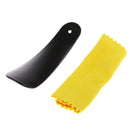 7 in 1 Shoe Shine Care Kit with Leather Storage Case - Shoe Polish Brush Set