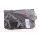 6 Pieces Shoes Polish Kit Shoe Shine Care Kit Black Brown Polish Cleaning Brushes Cloth Set with Compact Case