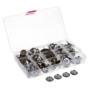 100 Sets Jeans Buttons Metal Tack Buttons Snap Button For Jeans With Storage