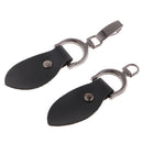 1 Pair Leather Snap Toggle Closure Toggle Buttons with Metal Buckle Clip DIY Craft