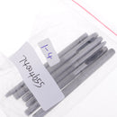 6 Pieces Round Steel Leather Craft Hollow Hole Punch 1mm to 4 mm for Leather Belt Watch Band Gasket