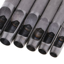 6 Pieces Heavy Duty Leather Hollow Hole Punch Set 9mm 10mm 11mm 12mm 13mm 14mm