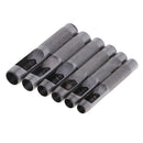 6 Pieces Heavy Duty Leather Hollow Hole Punch Set 9mm 10mm 11mm 12mm 13mm 14mm