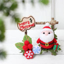 LED Christmas Ornament Needle Felting Kit DIY For Beginners with Basic Tools and Tutorials
