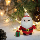 Handmade Cute Santa Claus Needle Wool Felt Kit for Beginners Christmas Gift