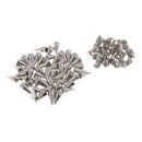 50 Sets Alloy Cone Screw Stud Leather Craft Spike Rivets Shoes Clothing Decoration