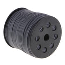 100 Yards 2.6mm Flat Suede PU Leather String Jewelry Making Thread Cord Grey