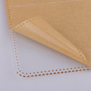 7 Pieces Clear Acrylic Leather Templates for Zipper Clutch Bag Making Stencils