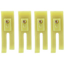 100pcs Non-Stick Sewing Presser Foot Suitable for Industrial Needle Machines