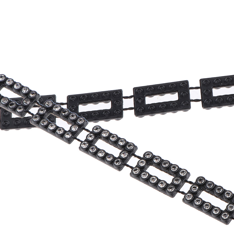 1 Yard Rhinestone Diamante Trim Appliques DIY Cake, Phone Shell, Vases Embellishment DIY Crafts Accessories