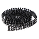 1 Yard 11mm Bling Beaded Rhinestone Chain Ribbon Trim Sewing Decoration Embellishments