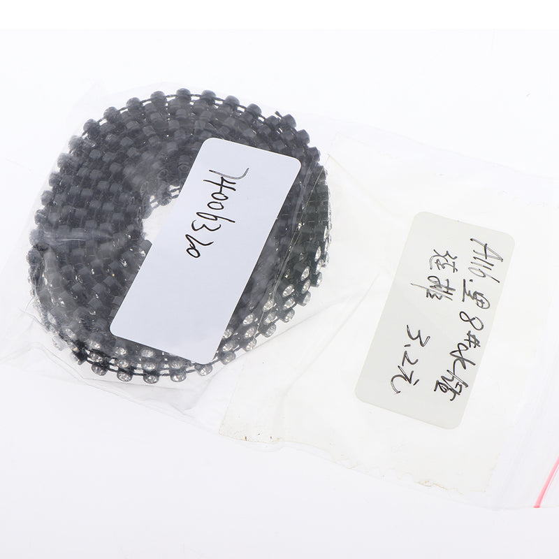 1 Yard 11mm Bling Beaded Rhinestone Chain Ribbon Trim Sewing Decoration Embellishments