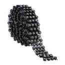 1 Yard 17mm Bling Beaded Rhinestone Chain Ribbon Trim Sewing Decoration Embellishments