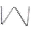 1 Yard 17mm Bling Beaded Rhinestone Chain Ribbon Trim Sewing Decoration Embellishments