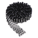 1 Yard 17mm Bling Beaded Rhinestone Chain Ribbon Trim Sewing Decoration Embellishments