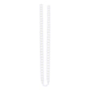 1 Yard Faux White Pearl Trim With Round Diamante Decorative Ribbon for Sewing DIY Crafts