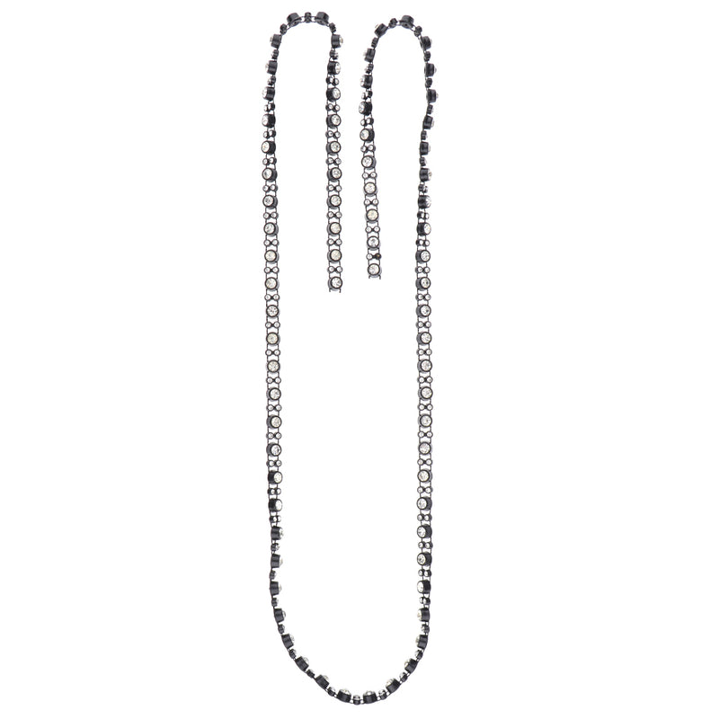 1 Yard 7mm Bling Beaded Rhinestone Chain Ribbon Trim Sewing Decoration Embellishments