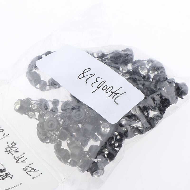 1 Yard 7mm Bling Beaded Rhinestone Chain Ribbon Trim Sewing Decoration Embellishments