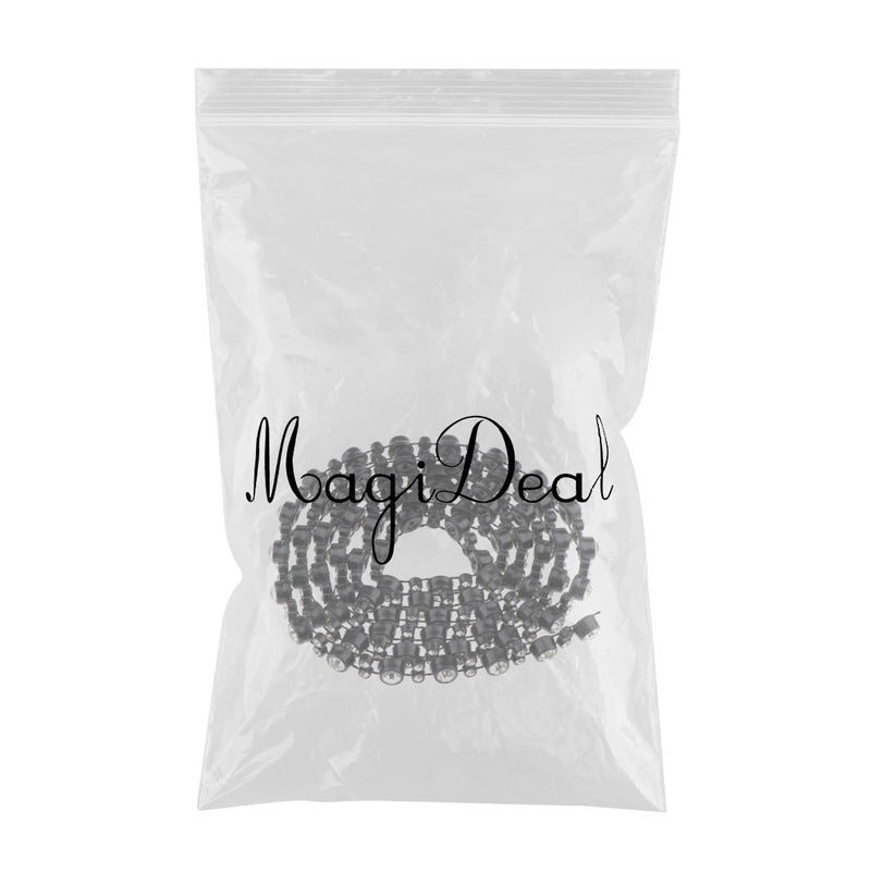 1 Yard 7mm Bling Beaded Rhinestone Chain Ribbon Trim Sewing Decoration Embellishments
