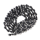 1 Yard 7mm Bling Beaded Rhinestone Chain Ribbon Trim Sewing Decoration Embellishments