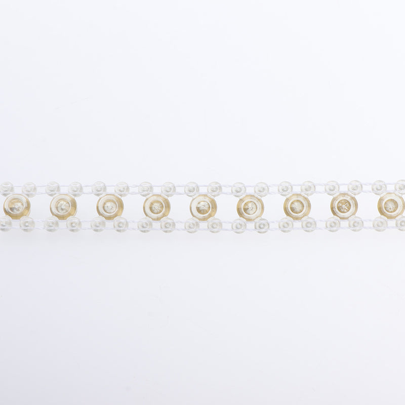 1 Yard Beaded Rhinestone Applique Headband Bridal Waist Belt Wedding Dress