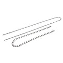 1 Yard Plastic Black 5mm Rhinestone Applique Chain Trim Single Row Round Diamante for Sewing, DIY Crafts