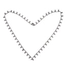 Round Diamande Rhinestone Chain Wedding Trim for Clothes Bags Sewing Crafts 1 Yard, Black