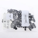 Round Diamande Rhinestone Chain Wedding Trim for Clothes Bags Sewing Crafts 1 Yard, Black