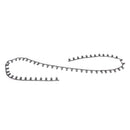 Round Diamande Rhinestone Chain Wedding Trim for Clothes Bags Sewing Crafts 1 Yard, Black