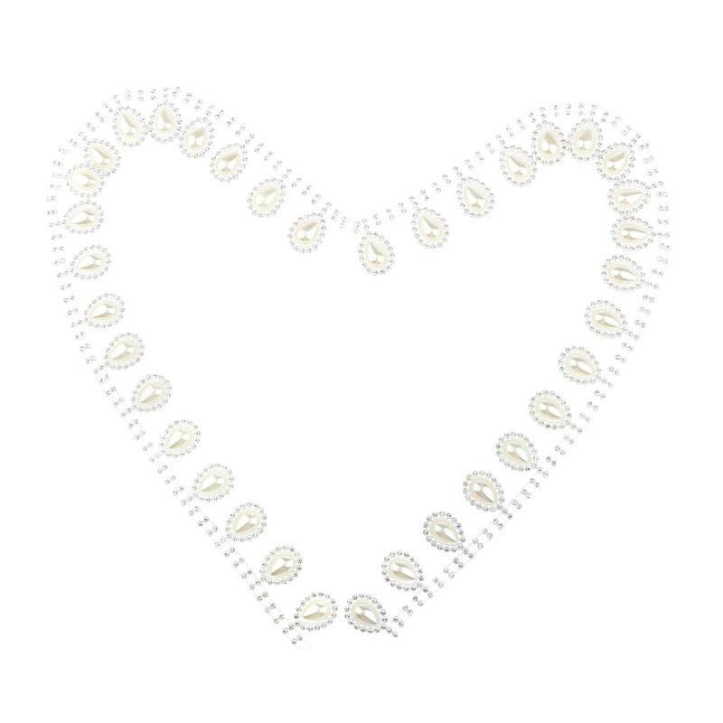 1 Yard Waterdrop Rhinestone Chain Crystal Trim Ribbon DIY Wedding Dress Decor